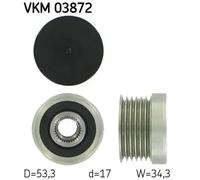 Polea del alternador VKM 03872 SKF para BMW LOTUS