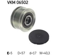 Polea del alternador VKM 06502 SKF para KIA HYUNDAI