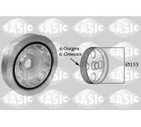 SASIC Polea, cigüeñal para CITROËN: C5 & LAND ROVER: Discovery, Freelander, Range Rover & JAGUAR: XF & FORD: Mondeo, Galaxy, S-Max (Ref: 2150072)