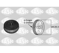 Sasic Polea de cigüeñal 2156019 para FORD Focus, S‑MAX, Galaxy, Mondeo, Connect