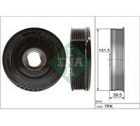 Polea del cigüeñal 544 0177 10 INA para RENAULT NISSAN OPEL