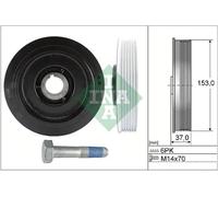 Polea del cigüeñal con amortiguador de vibraciones 544 0058 20 INA para PEUGEOT