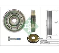 Polea del cigüeñal con amortiguador de vibraciones 544 0097 21 INA para CITROËN