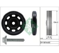 Polea del cigüeñal con amortiguador de vibraciones 544 0170 20 INA para VW AUDI