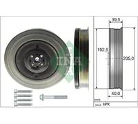 Kit poleas, cigüeñal INA 544 0503 20
