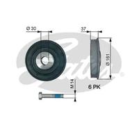 Gates Polea de cigüeñal TVD1002A Dámper