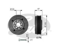 Polea del cigüeñal TVD1014A GATES para FORD VW SEAT AUDI SKODA