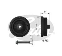 GATES Polea, cigüeñal para FORD: Focus, S-Max, Galaxy, Mondeo, Connect (Ref: TVD1021A)