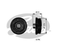 Polea del cigüeñal TVD1136 GATES para BMW 3 Touring 1 3 3 Coupé 3 Descapotable 5