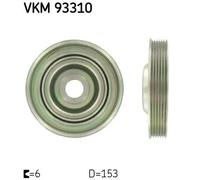 SKF Polea de cigüeñal VKM 93310 Kit de amortiguador de cigüeñal