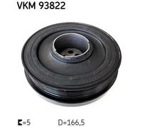 SKF VKM 93822 Polea de cigüeñal