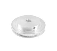 Polea dentada 2GT/GT2 de 120 dientes, orificio 6/6,35/8/10/12 mm, para ancho de la correa 6/10 mm, 120 dientes 120 T (color: ancho de la correa 6 mm, dimensiones: agujero 25 mm) (anchura de la correa