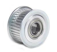 Polea dentada de aluminio para impresoras 3D Polea Loca Sincrónica 48 dientes GT2M con rodamiento para correa de 7/11 mm (Hole6, Tooth)