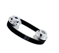 Polea Distribución GT2 Con 36Dientes Y Reducción 1:1 Ancho Correa: 158-6Mm Orificio Interior: 400-6Mm Engranaje Síncrono: 5-12Mm Piezas Impresora 3D Drive Belt(10mm,6MM_2GT-400-6MM)