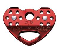 Petzl - Polea Doble Tandem - Unisex, Rojo, Talla Única