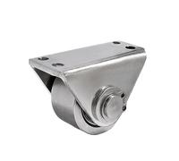 Polea fija con rueda ranurada para cuerda de luz, acero inoxidable | Rodillo de tareas de enrutamiento