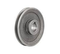 Polea for correa en V de ranura única tipo A - Diámetro de 110 mm a 200 mm - Accesorio duradero for herramientas eléctricas de hierro fundido(19mm,160mm)