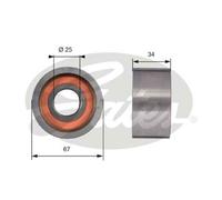 Polea inversión/guía, correa de distribución PowerGrip GATES T41178