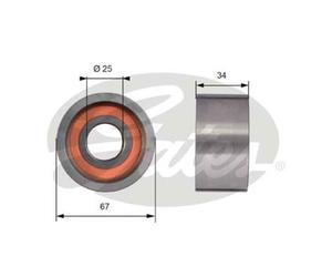 Polea inversión/guía, correa de distribución PowerGrip GATES T41178