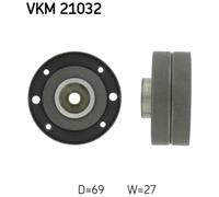 Polea inversión/guía, correa de distribución SKF VKM 21032