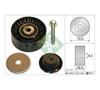 Ina Polea inversión/guía 532 0600 10 Correa poli V para Mitsubishi Outlander/Grandis/Lancer y Dodge