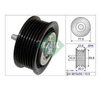 Polea Inversión/guía Correa Poli V Schaeffler Ina 532 0700 10 para Opel Vauxhall