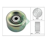 Polea Inversión/guía Correa Poli V Schaeffler Ina 532 0780 10 para Nissan Dacia