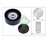 Polea inversión/guía, Correa poly V INA 532 0804 10