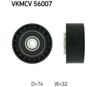 Polea inversión/guía, correa poli V SKF VKMCV 56007 para P I 8.867 2006-2019