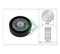 Polea inversión/guía, Correa poly V INA 532 0913 10