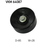 Polea inversión/guía, Correa poly V SKF VKM 64087