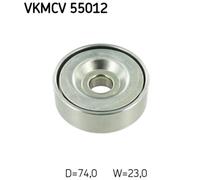 SKF VKMCV 55012 Polea inversión / guía, correa poli V