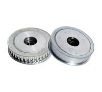 Polea loca de XL-32T, polea de transmisión de 32 dientes, ancho de correa, 11mm de diámetro, 8/10/12/15mm, polea de correa de rodamiento de aleación de aluminio(15mm,Without Teeth)