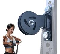 Polea Para Cables De Gimnasio - Rueda Silenciosa Y Desmontable │ Conexión Para Levantamiento De Pesas Y Resistencia │ Sistema De Tracción Para Equipos Fitness, Home Gym Y Proyectos De Bricolaje
