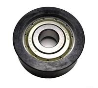 Polea para máquina de remo, paquete de 2 rodillos de equipo de fitness con rodamiento de acero de alto carbono, funcionamiento suave para usuarios de remo y bicicletas de ejercicio