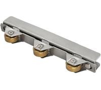 Polea para ventana, Poleas de riel for gabinete, puertas vidrio, ventanas cobre, acero inoxidable, bronce, paquete 4