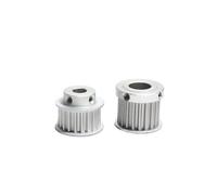 Polea S5M, polea de correa dentada 14T, diámetro de 5/6/7/8/10mm, ancho de correa de 16mm/21mm, polea de engranaje de transmisión de 14 dientes(5mm,21mm)