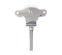 Polea Tendedero Wolfpack Inoxidable 60 mm. / Roldana Metálica con Tornilo