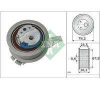 INA Rodillo tensor de correa de distribución 531 0847 10 para VW y Skoda