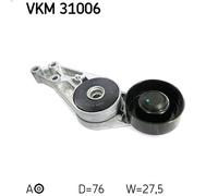 Polea tensora, correa poli V SKF VKM 31006 para AUDI A4 B6 (8E2) 2 2000-2004