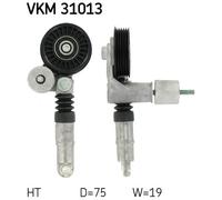 Polea tensora, correa poli V SKF VKM 31013 para AUDI A4 B5 (8D2) 1.9 2000-2000
