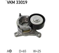 Polea tensora, correa poli V SKF VKM 33019 para PEUGEOT 406 (8B) 2 2000-2004