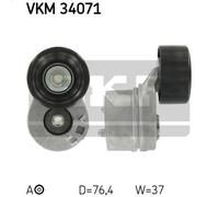 Polea tensora, correa poli V SKF VKM 34071 para CONVOY Caja/Chasis 2.4 2002-2006
