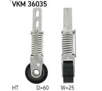 Polea tensora, correa poli V SKF VKM 36035 para ESPACE III (JE0_) 1.9 1999-2002