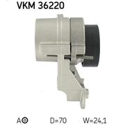 Polea tensora, correa poli V SKF VKM 36220 para VOLVO S60 I (384) 2.4 2001-2010