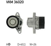 Polea tensora, Correa poly V SKF VKM 36020