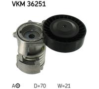 Polea tensora, Correa poly V SKF VKM 36251