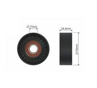 NTY Rodillo De Tensión Correa Poly V Compatible Para MINI Mini R50 R53 Cooper