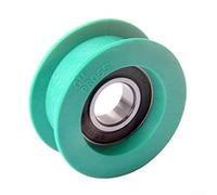 Polea tensora de correa para cortacésped, repuesto de rueda de cubierta de tractor de jardín, compatible con 25601570/0, 1136-0915-01, 6125 760 6600, componente tensor de plástico PP azul (1 unidad)