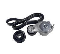 Polea tensora de correa serpentina 4627851AA, 68148386AA, 4627167AA. Compatible con Jeep Grand Cherokee WK 2015 3.0 Diésel 14-18.(3PCS Set)